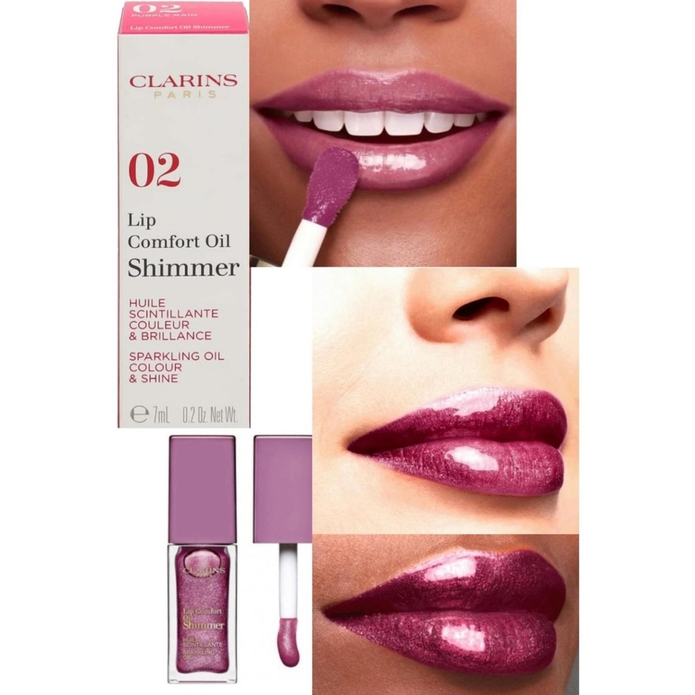 NIB Clarins Lip Comfort Oil Shimmer